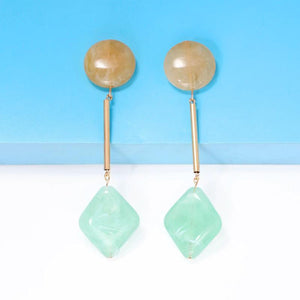 Bohemian Acrylic Long Drop Dangle Earrings For Women