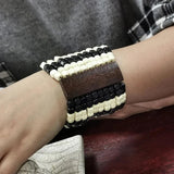 Bohemian Wood Beads Bracelet for Women Ethnic Jewelry