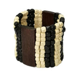 Bohemian Wood Beads Bracelet for Women Ethnic Jewelry