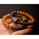 Tibetan Dzi Bead Bangle Amulet Bless Eyes Fengshui Bracelet