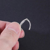 14G Sliver Plate Navel Piercing Belly Ring Belly Button Piercing Jewelry