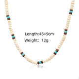 Coconut Shell Spacer Beads Surfer Necklace Tribal Jewelry