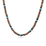 Coconut Shell Spacer Beads Surfer Necklace Tribal Jewelry
