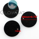 50Pcs Unfinished Geometric Wood Charms Beads For Jewelry Decoration