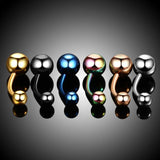10pcs Rhinestone Belly Button Rings Stainless Steel Navel Piercing Body Jewelry