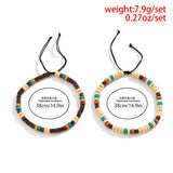 Wooden Beads Anklet Bracelet Set Men Foot Chains Jewelry