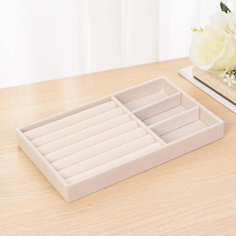 Flannelette Jewelry Display Stackable Jewellery Holder