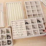 Flannelette Jewelry Display Stackable Jewellery Holder