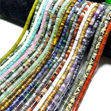 Natural Stone 4*2MM Round Spacer Beads for Jewelry Making