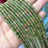 Natural Stone 4*2MM Round Spacer Beads for Jewelry Making