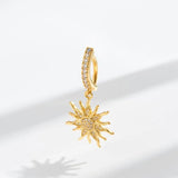 1PC 1.6X10mm Reverse Clicker Belly Ring CZ Tassel Navel Button Rings