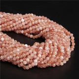 Faceted Agat Quartzs Charm Spacer Beads for Jewelry Making DIY