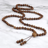 8mm Beaded Necklace Men Women Prayer Bracelet Yoga Meditation Jewelry