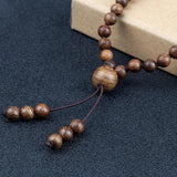 8mm Beaded Necklace Men Women Prayer Bracelet Yoga Meditation Jewelry