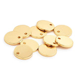 10Pcs Round Stamping Blank Disc Charms For Jewelry Making DIY