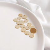10Pcs Round Stamping Blank Disc Charms For Jewelry Making DIY