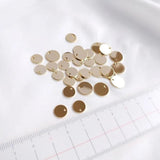 10Pcs Round Stamping Blank Disc Charms For Jewelry Making DIY