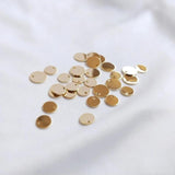 10Pcs Round Stamping Blank Disc Charms For Jewelry Making DIY