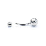 G23 Titanium Crystal Gem Navel Ring Belly Piercing - Sexy Body Jewelry