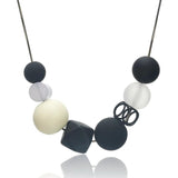 Acrylic Beads Long Necklace Women's Jewelry MX063