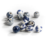 Chinese Style Ceramic Earrings DIY XN5903