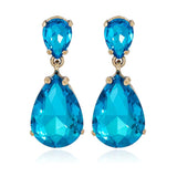 Crystal Earrings Geometric Style Jewelry for Women