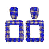 Crystal Earrings Geometric Style Jewelry for Women