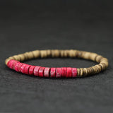 Minimalist Natural Wood Bracelet Tendance A Emperor Stone Braclet