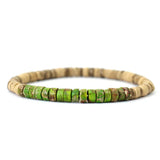 Minimalist Natural Wood Bracelet Tendance A Emperor Stone Braclet