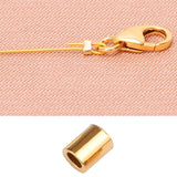 10PCS 14K Filled Crimp & End Beads 2mm 1.6mm Jewelry Findings