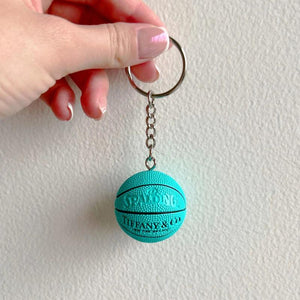 Basketball Model Keychain Pendant Decorative Key Chain