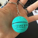 Basketball Model Keychain Pendant Decorative Key Chain