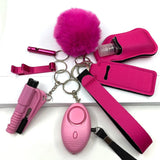 Self Defense Keychain Set For Women Personal Security