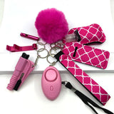 Self Defense Keychain Set For Women Personal Security