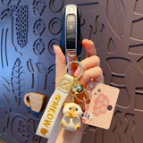 Cat Key Chains Resin Animal Keychain Car Bag Charm Pendant