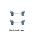 Butterfly Nipple Piercing Stainless Steel Nipple Ring Body Piercing Jewelry