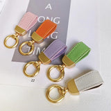 French Sheepskin Car Key Chain for Women