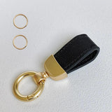 French Sheepskin Car Key Chain for Women