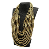 Wind Layer Wood Necklace & 8 Layer Pendant African Jewelry