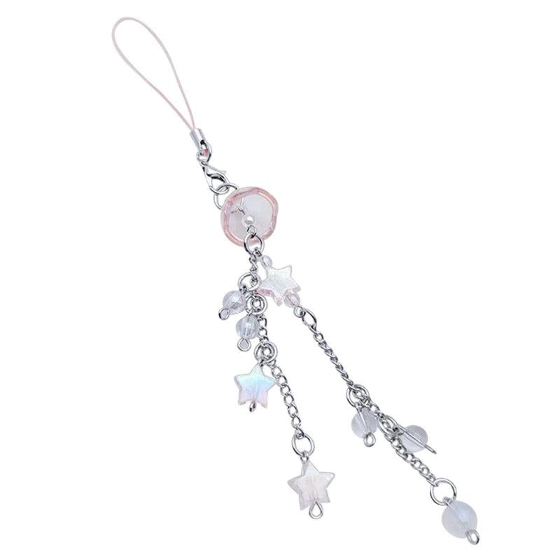 Jellyfish Fringe Phone Charm Pendant - Eye catching