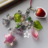Arrietty Inspired Phone Charm Beaded Phone Keyring