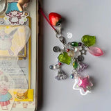 Arrietty Inspired Phone Charm Beaded Phone Keyring
