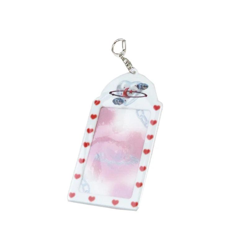 K-pop Idol Keychain Photo Holder Charm