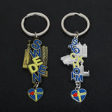 Sweden Flag Stockholm Symbolic Architecture Pendant Key Ring