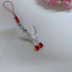 TGCF Hua Cheng Cosplay Butterfly Keychain Phone Pendant