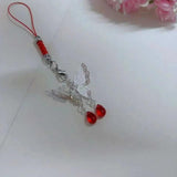 TGCF Hua Cheng Cosplay Butterfly Keychain Phone Pendant