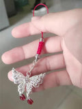 TGCF Hua Cheng Cosplay Butterfly Keychain Phone Pendant