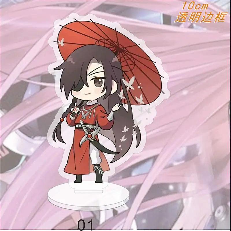 Heaven Official's Blessing Hua Cheng Key Chain Women Charms Figure Model