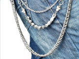 Skull Waist Pants Chain Key Chain