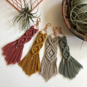BOHO Mermaid Fishtail Keychain for Women Mom Gift